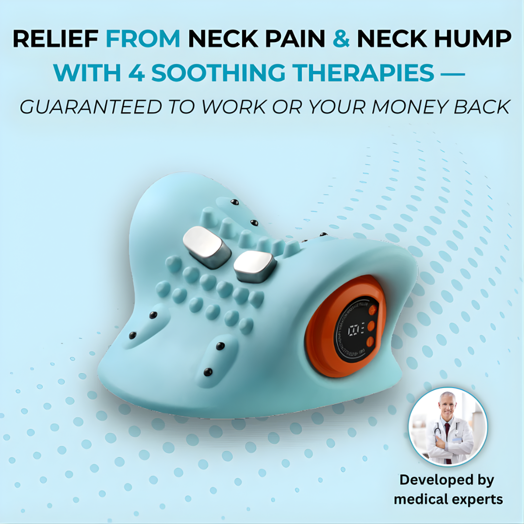 Heated Electric Cervical Massage Pillow