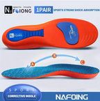 Sports Elastic Shock-Absorbent Running Insoles