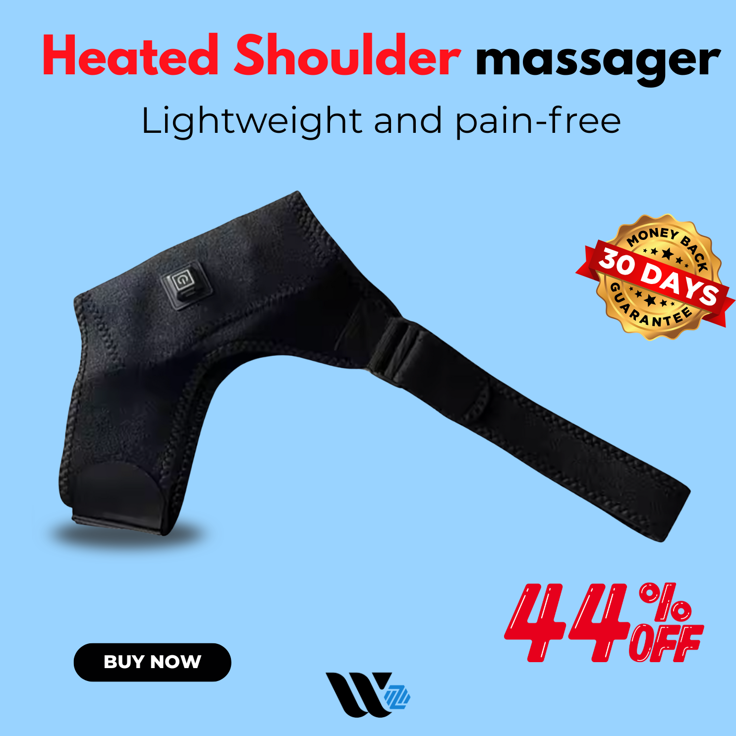 Heated Shoulder Pad - Therapy & Unisex