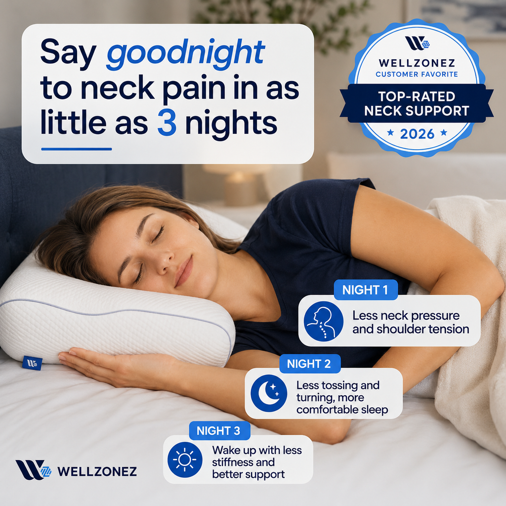 Wellzonez™ Premium Pain Relief Pillow